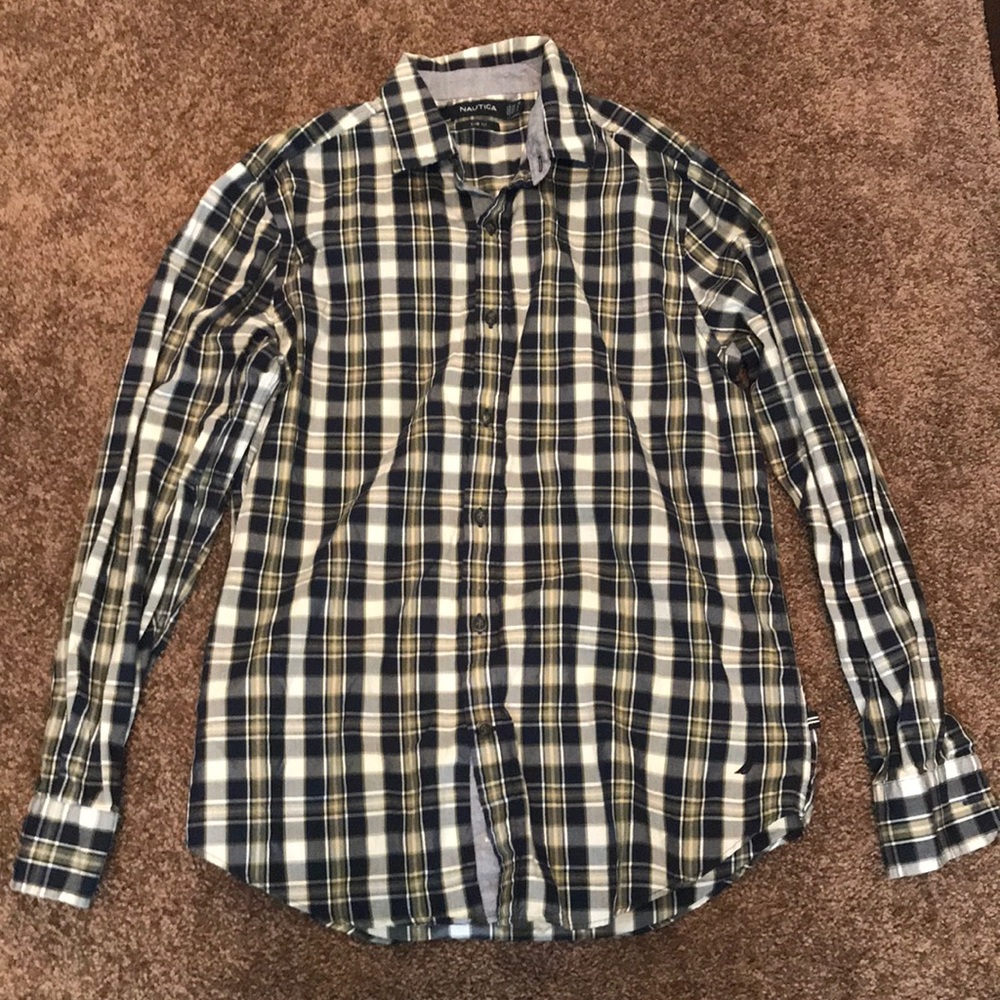 Men’s nautica slim fit button down